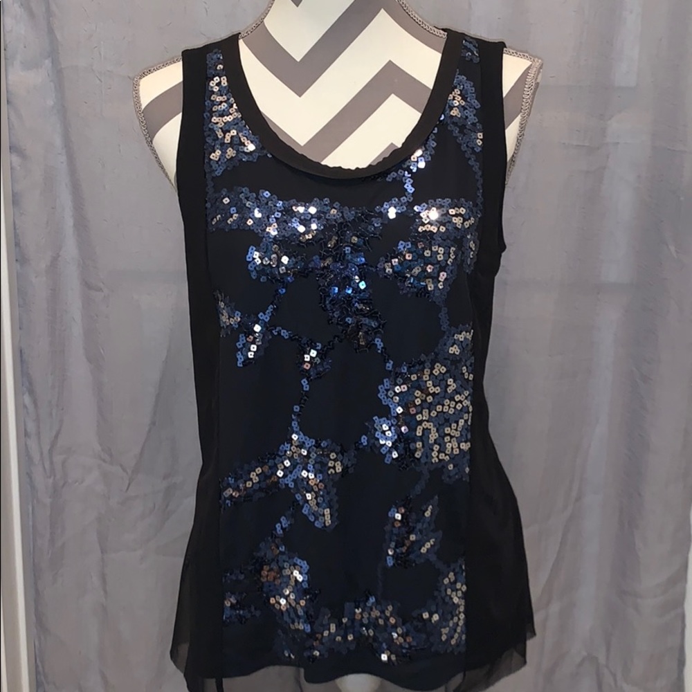 Simply Vera Sequin Blouse